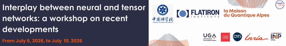 Interplay between neural and tensor networks: a workshop on recent developments>